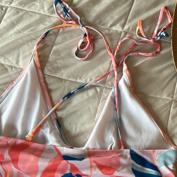 Pink Lily One Piece Swim - Picture 2 of 3